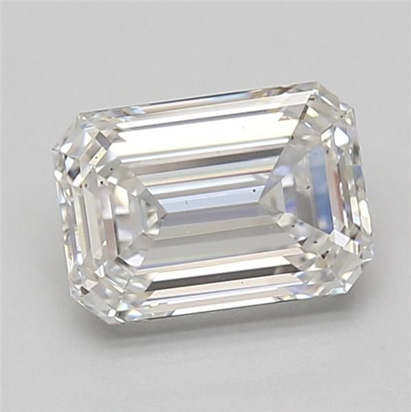 2.32ct E VS2 Rare Carat Ideal Cut Emerald Lab Grown Diamond