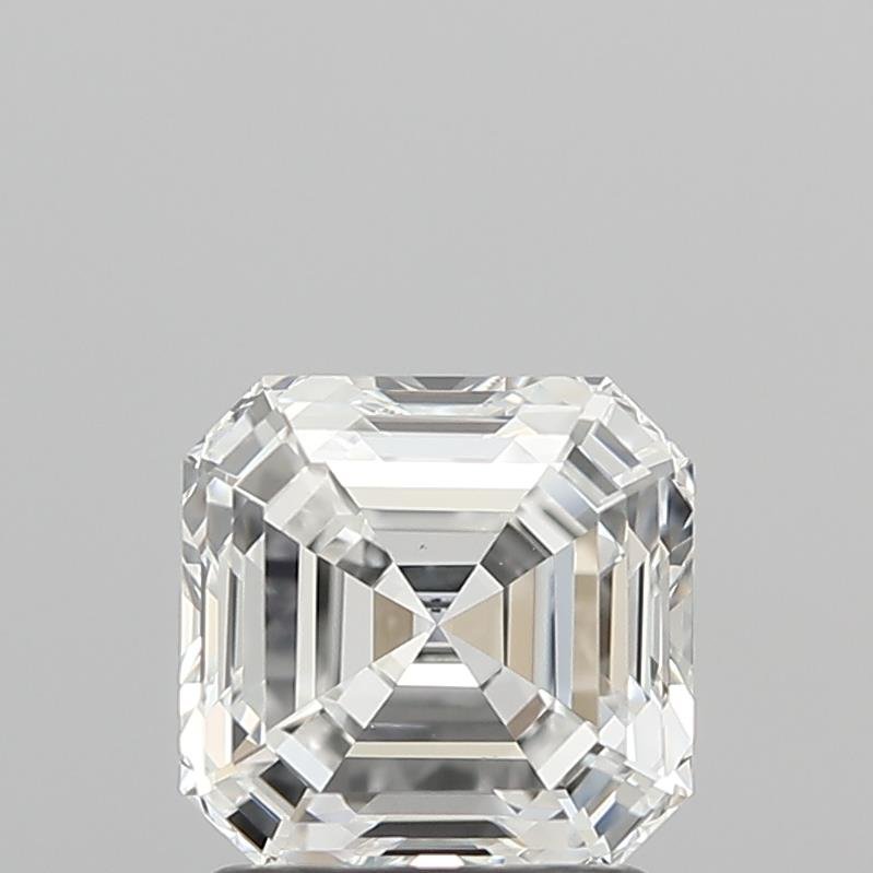 1.52ct E VS1 Rare Carat Ideal Cut Asscher Lab Grown Diamond