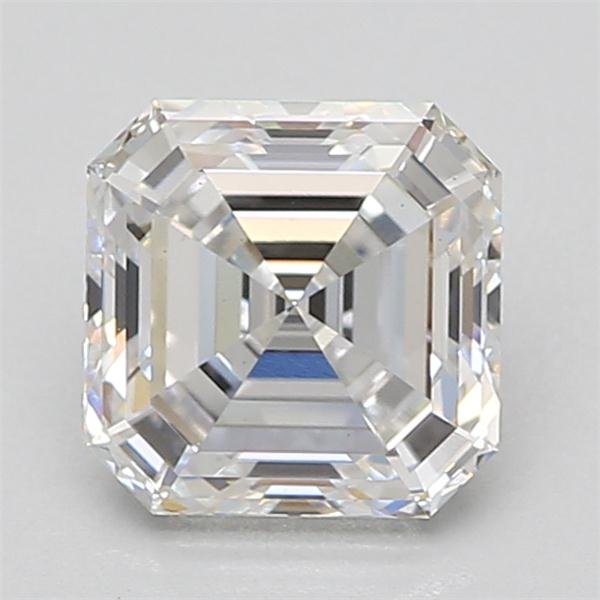 2.57ct E VS1 Excellent Cut Asscher Lab Grown Diamond