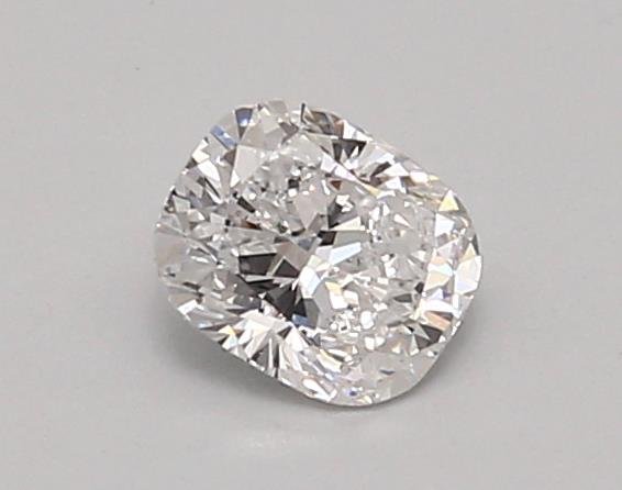 0.61ct D VVS2 Rare Carat Ideal Cut Cushion Lab Grown Diamond