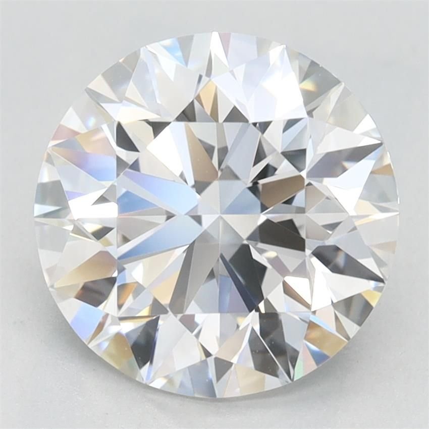 2.83ct D VVS1 Rare Carat Ideal Cut Round Lab Grown Diamond