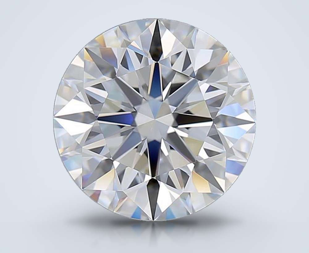 4.09 Carat Round Natural Diamond