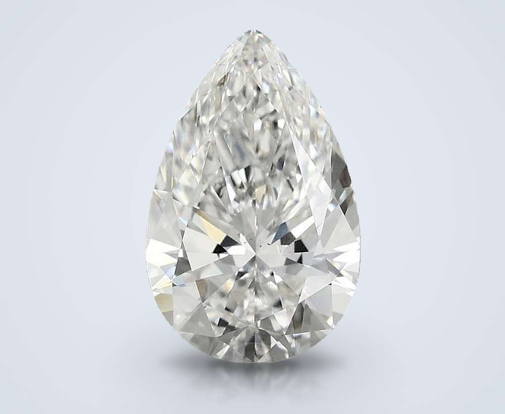 2.00 Carat Pear Lab Diamond