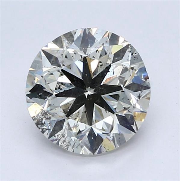 1.70ct J SI2 Very Good Cut Round Diamond