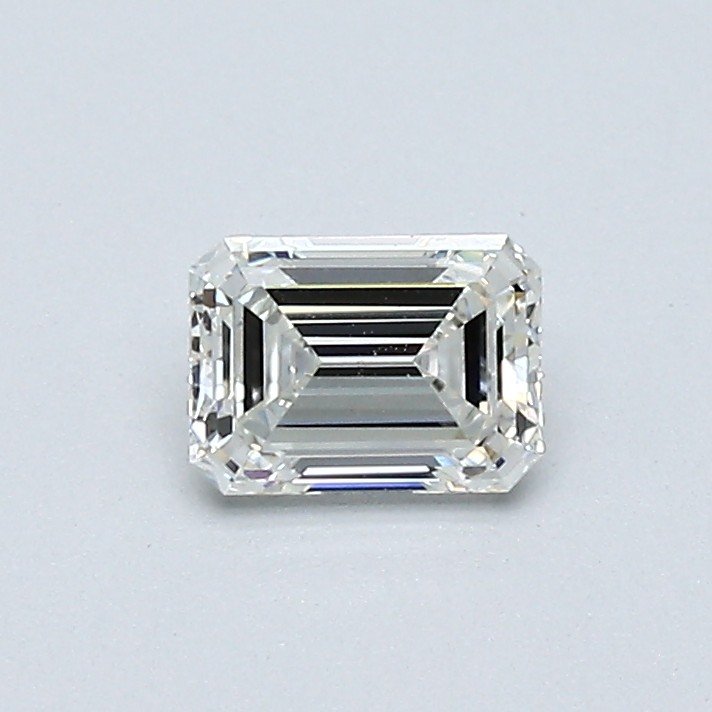 0.41ct H VS2 Rare Carat Ideal Cut Emerald Diamond