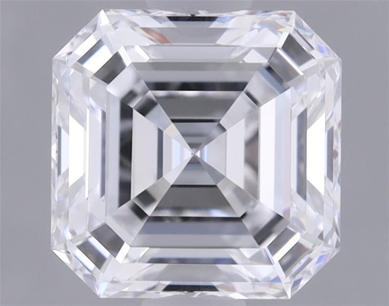 1.05ct D VS1 Rare Carat Ideal Cut Asscher Lab Grown Diamond