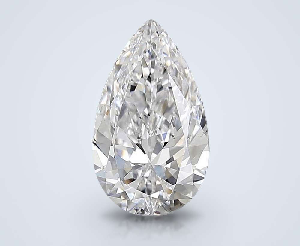 0.89 Carat Pear Lab Diamond