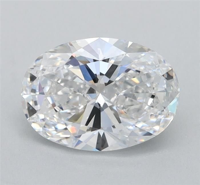 5.26ct F VS1 Rare Carat Ideal Cut Oval Lab Grown Diamond