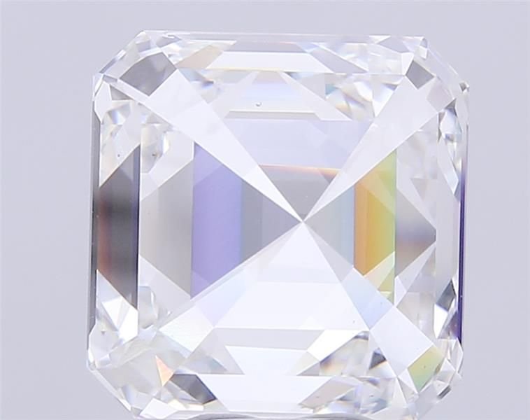 10.06ct G VS2 Very Good Cut Asscher Lab Grown Diamond