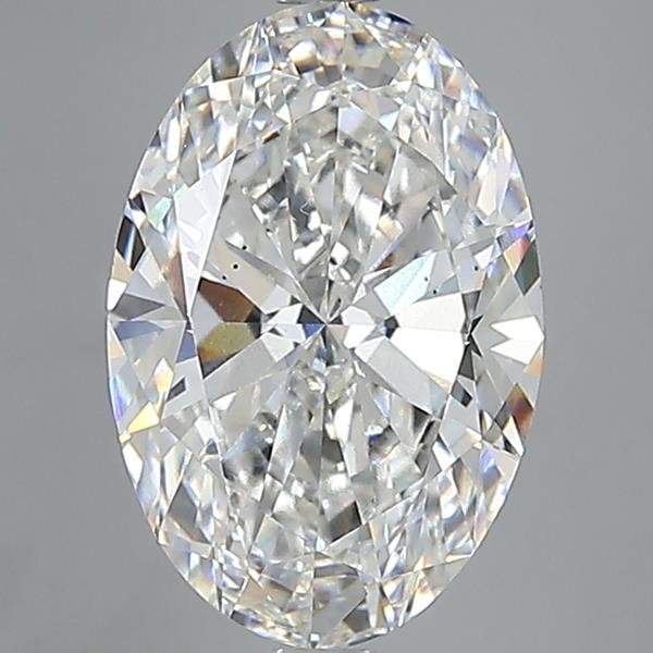 11.53ct F VS2 Rare Carat Ideal Cut Oval Lab Grown Diamond