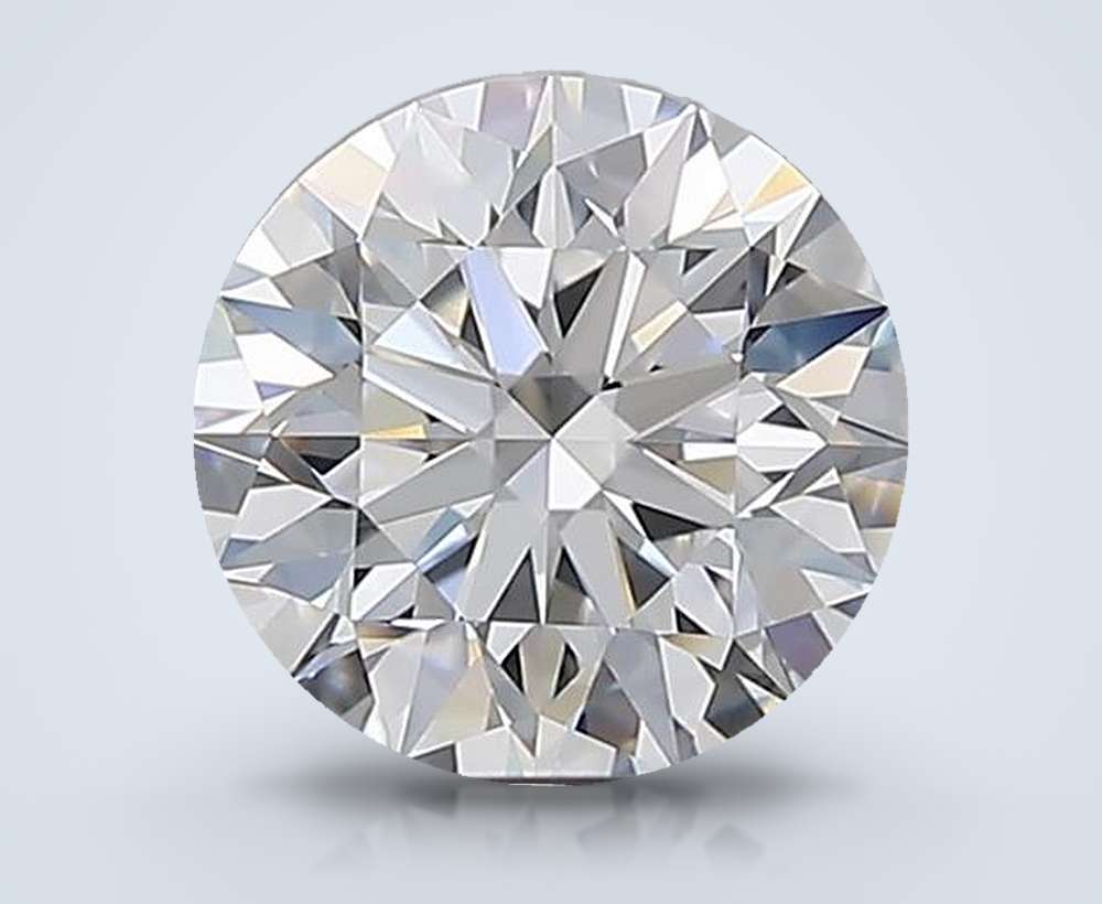 0.70 Carat Round Natural Diamond