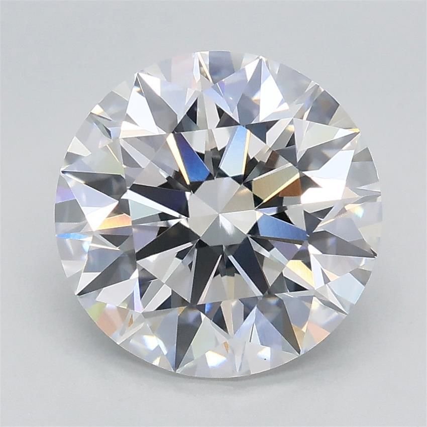 2.63ct E VVS2 Rare Carat Ideal Cut Round Lab Grown Diamond