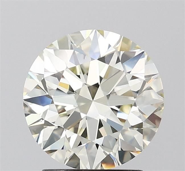 2.09ct K IF Rare Carat Ideal Cut Round Diamond