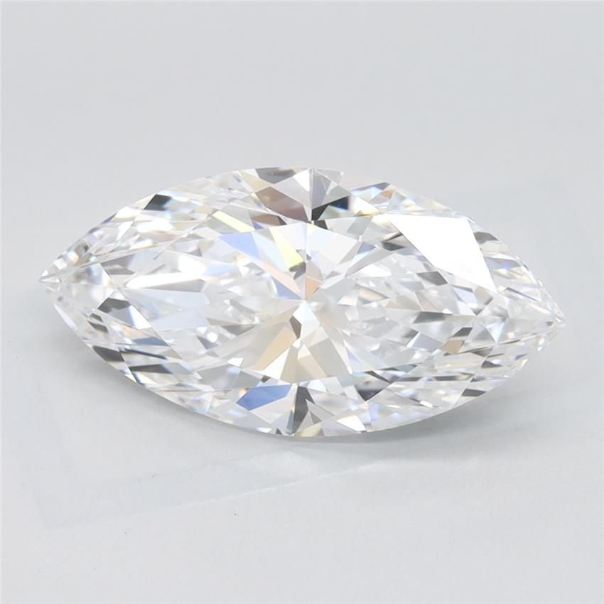 2.04ct D VVS1 Very Good Cut Marquise Lab Grown Diamond