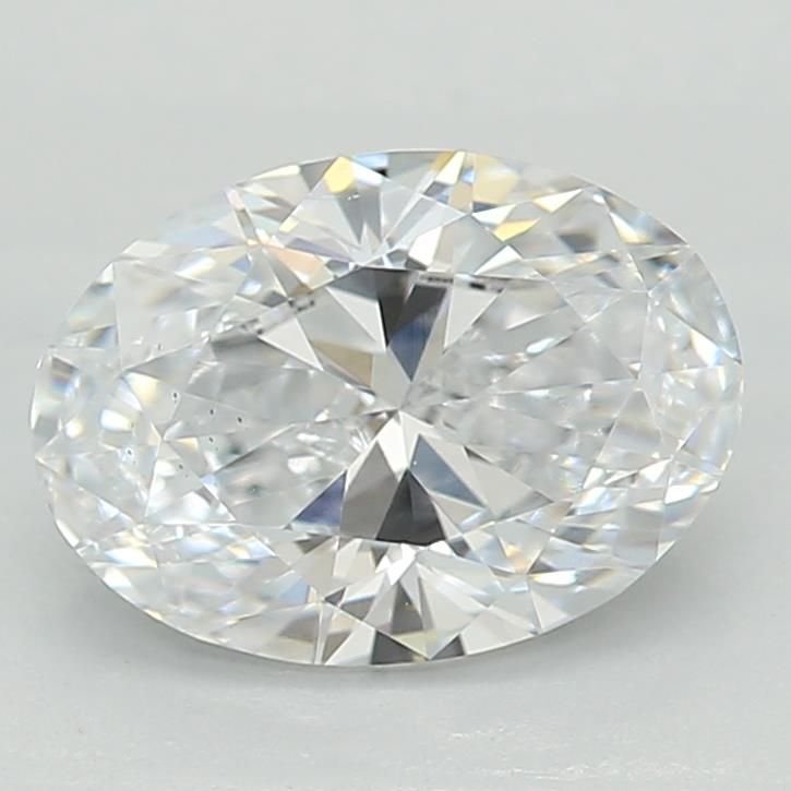 0.73ct D VS2 Rare Carat Ideal Cut Oval Lab Grown Diamond