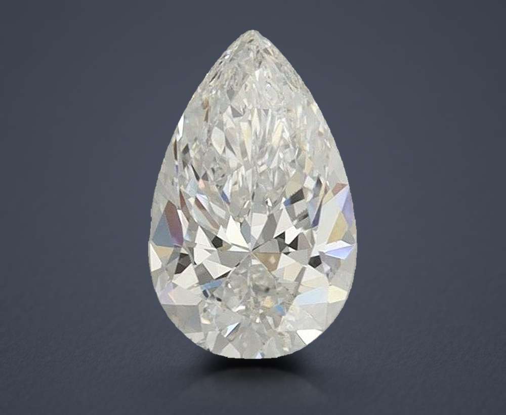 1.00 Carat Pear Lab Diamond