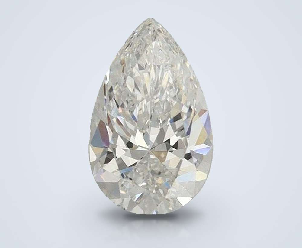 1.00 Carat Pear Lab Diamond