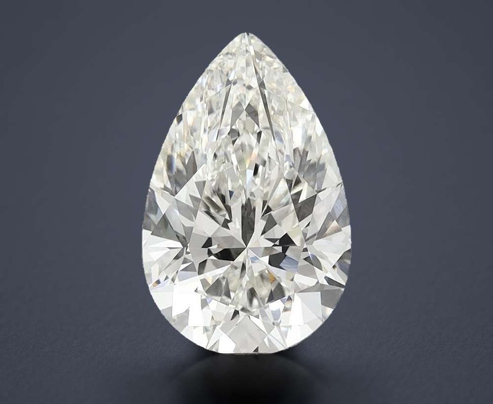 7.51 Carat Pear Lab Diamond