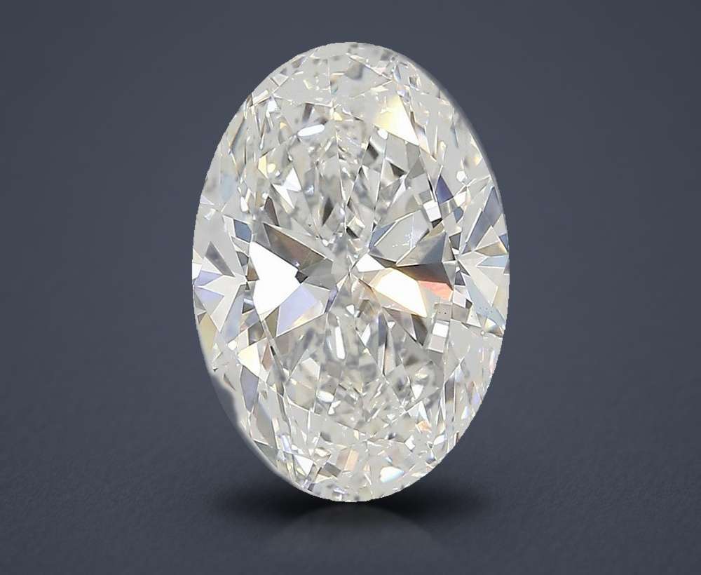 4.00 Carat Oval Lab Diamond