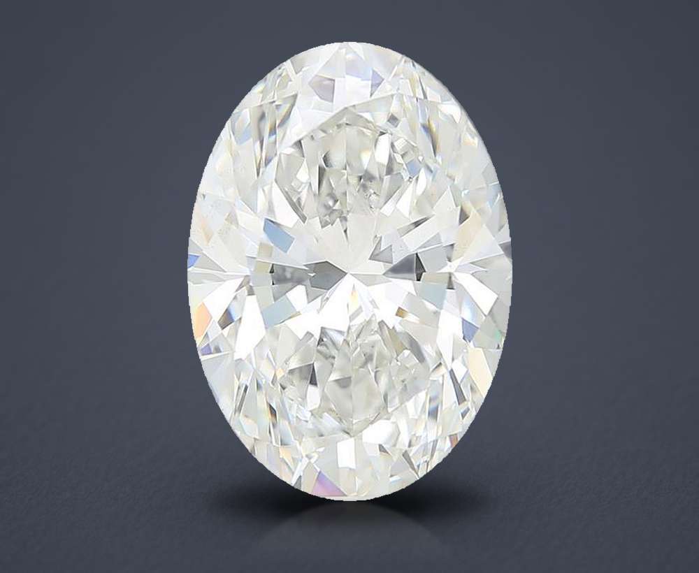 9.52 Carat Oval Lab Diamond