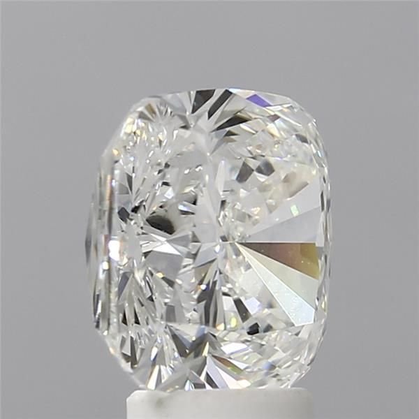 5.26ct I VS2 Rare Carat Ideal Cut Cushion Diamond