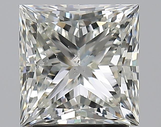 2.50ct J SI2 Rare Carat Ideal Cut Princess Diamond