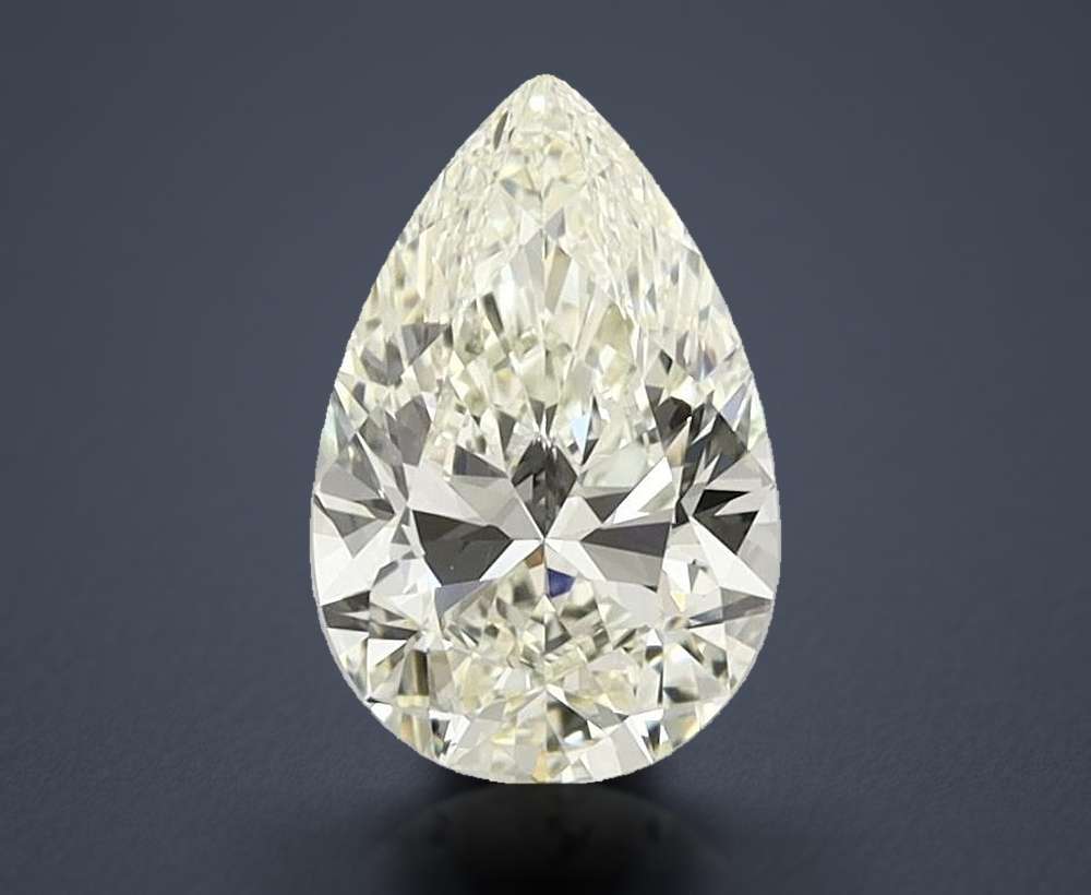1.82 Carat Pear Natural Diamond