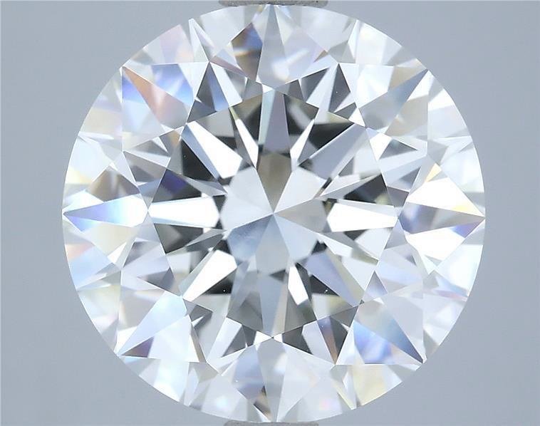 5.10ct H VS1 Rare Carat Ideal Cut Round Diamond
