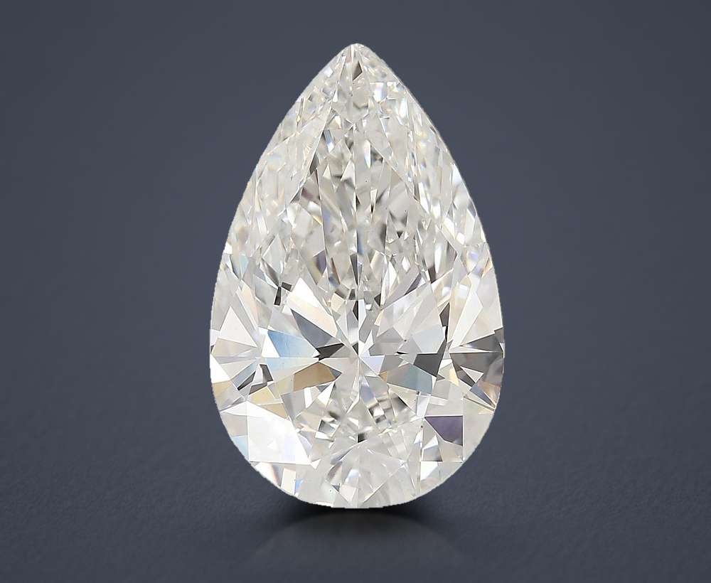 7.06 Carat Pear Lab Diamond