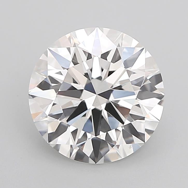 3.06ct E VS1 Rare Carat Ideal Cut Round Lab Grown Diamond