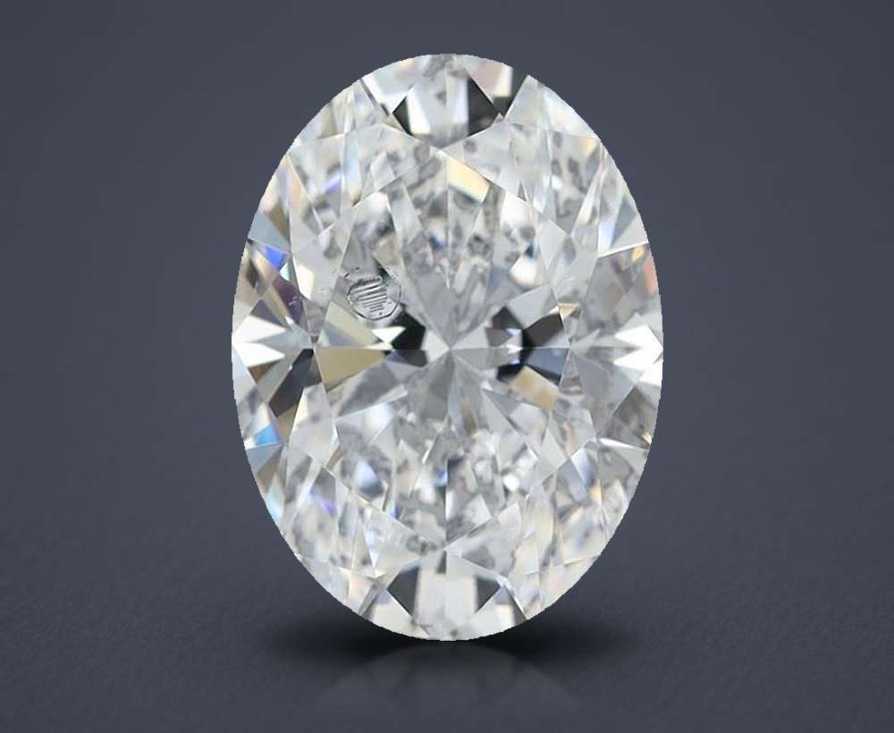 1.61 Carat Oval Lab Diamond