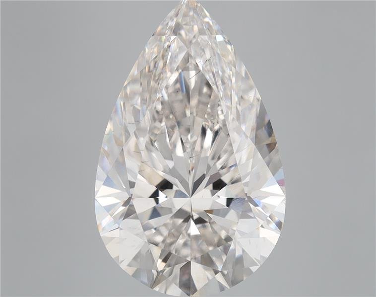 7.14ct G VS2 Rare Carat Ideal Cut Pear Lab Grown Diamond