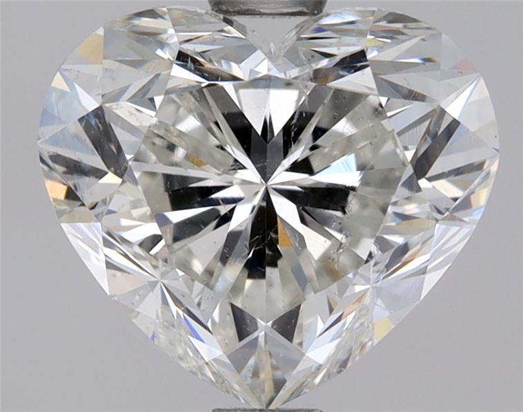 1.72ct H SI2 Rare Carat Ideal Cut Heart Diamond