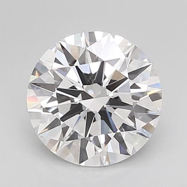 2.78ct D IF Rare Carat Ideal Cut Round Lab Grown Diamond