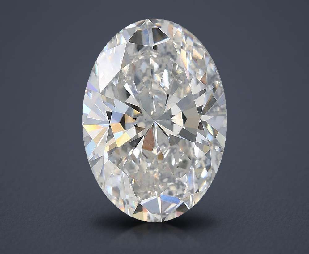 2.52 Carat Oval Lab Diamond