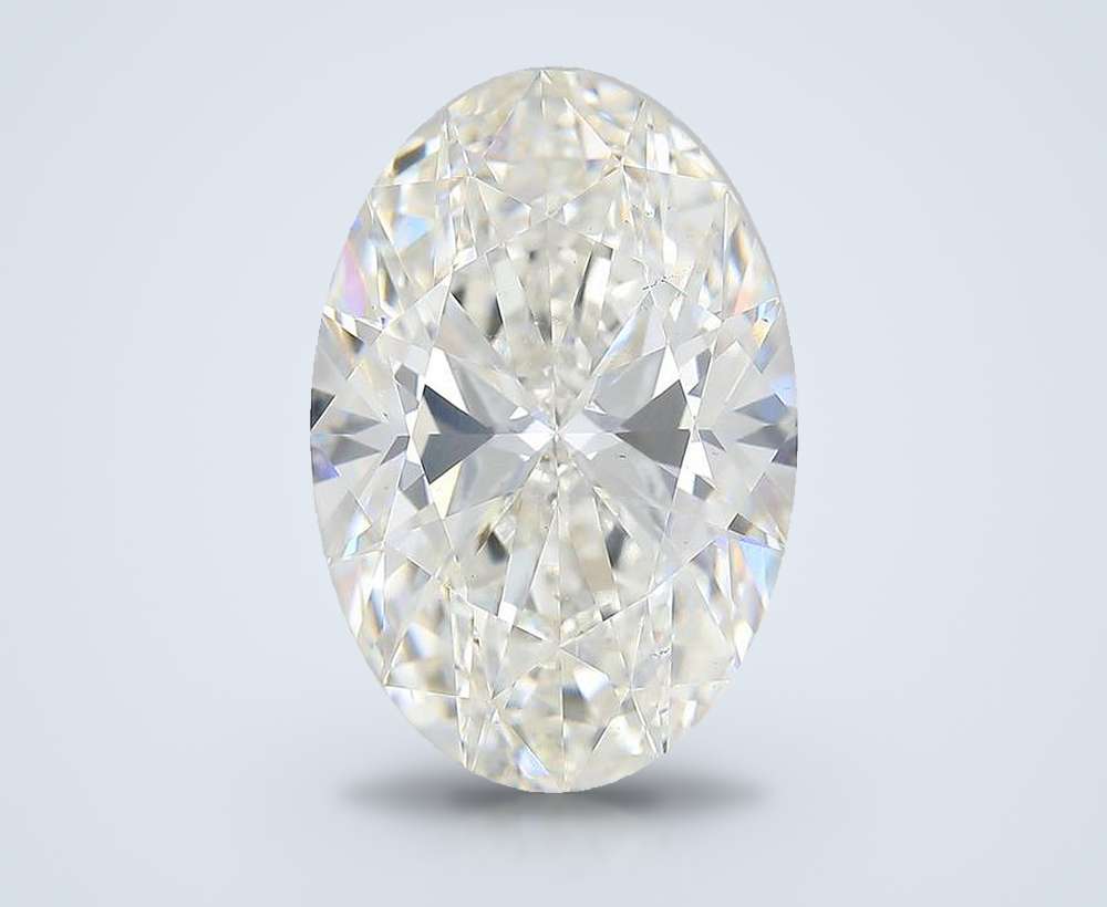 10.51 Carat Oval Lab Diamond