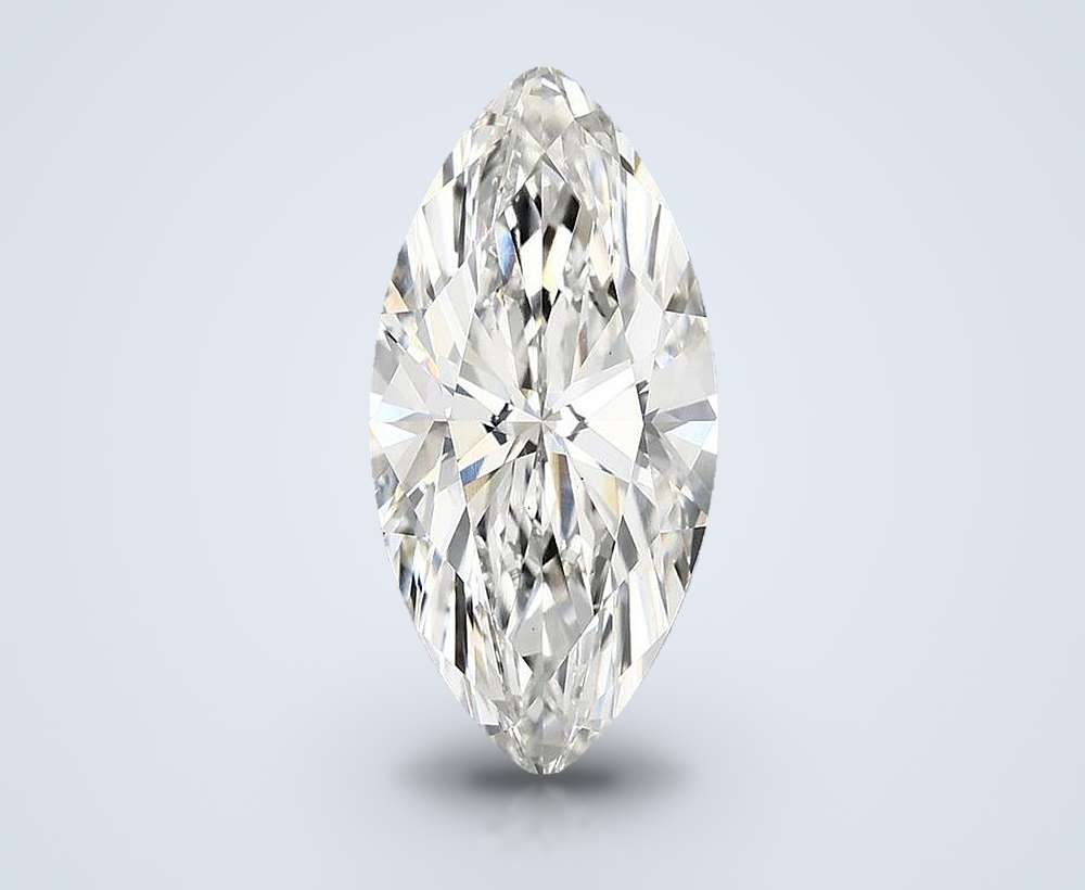 3.73 Carat Marquise Lab Diamond