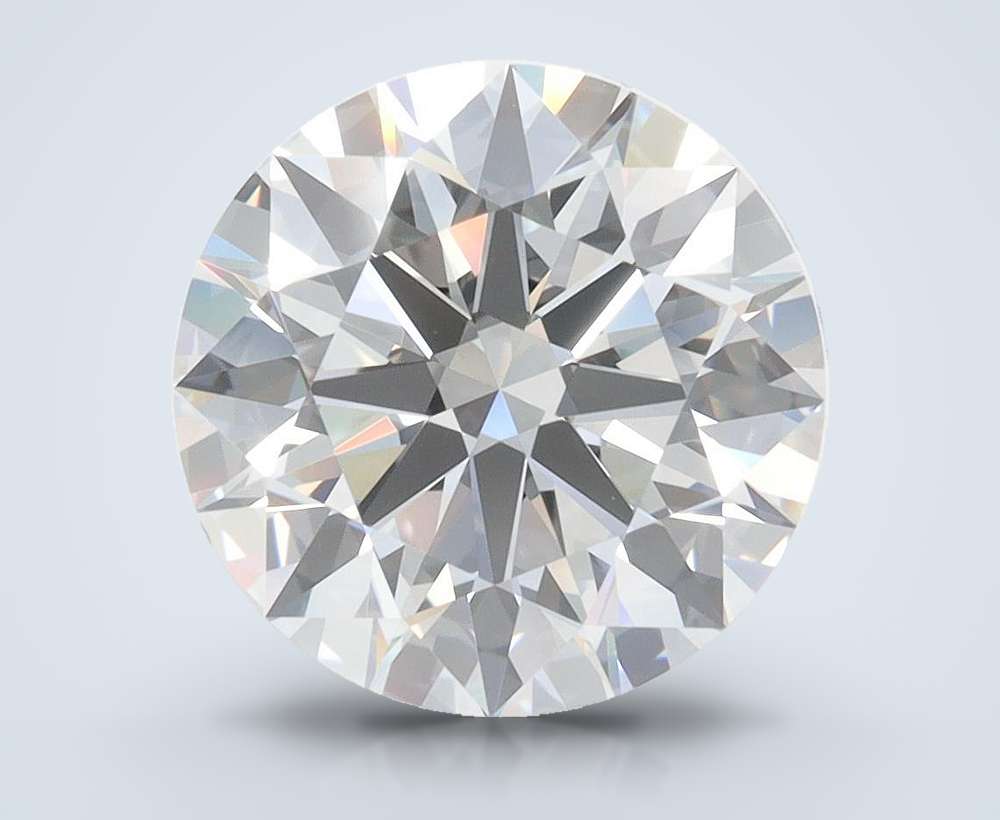 4.08 Carat Round Lab Diamond