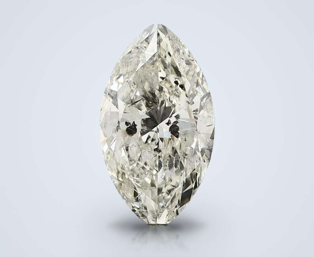 3.22 Carat Marquise Natural Diamond
