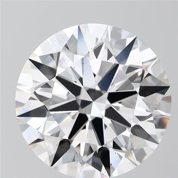 3.04ct D VS2 Rare Carat Ideal Cut Round Lab Grown Diamond