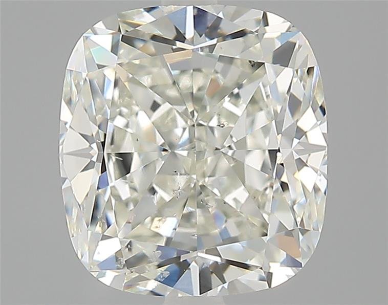 2.51ct K SI1 Very Good Cut Cushion Diamond