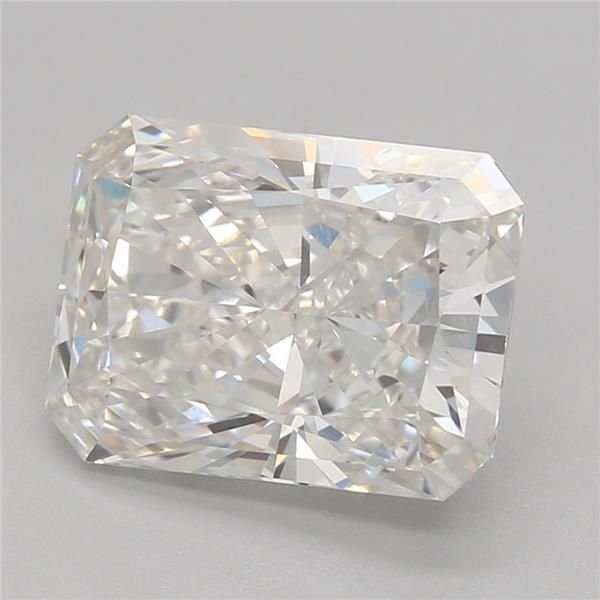 2.09ct F VVS2 Rare Carat Ideal Cut Radiant Lab Grown Diamond