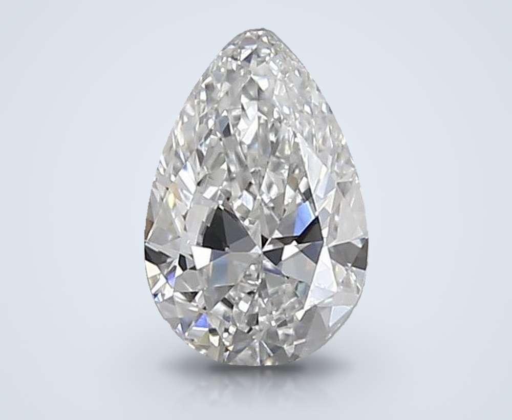 0.40 Carat Pear Natural Diamond