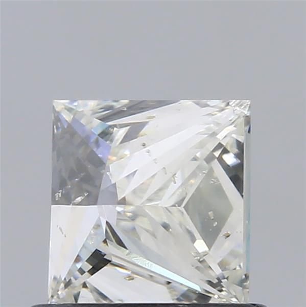 0.80ct J SI2 Good Cut Princess Diamond