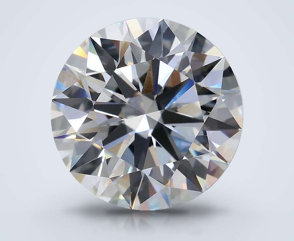 4.26 Carat Round Lab Diamond
