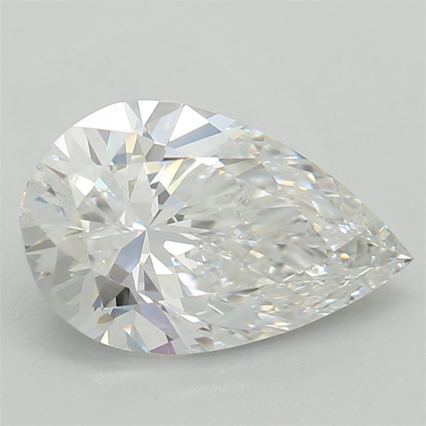 1.04ct E VS2 Rare Carat Ideal Cut Pear Lab Grown Diamond