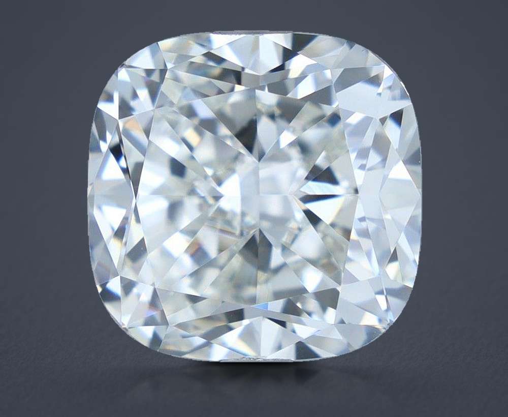 3.08 Carat Cushion Natural Diamond