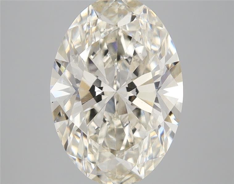 3.10ct I VS1 Rare Carat Ideal Cut Oval Lab Grown Diamond