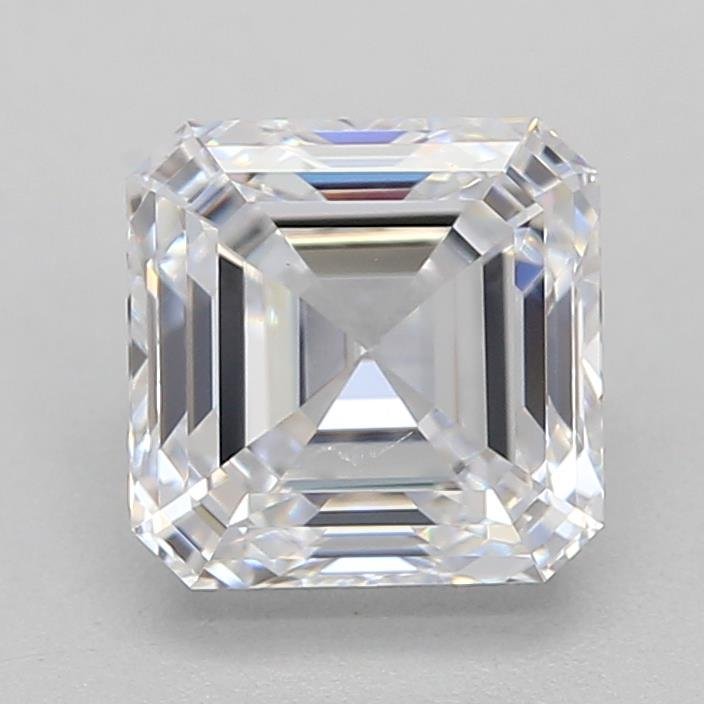 0.99ct D VS2 Rare Carat Ideal Cut Asscher Lab Grown Diamond