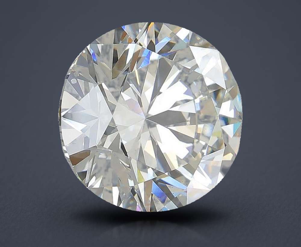 3.43 Carat Round Lab Diamond